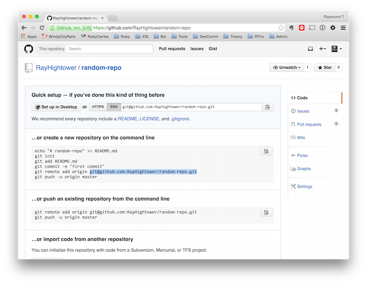 Quickstart for repositories - GitHub Docs