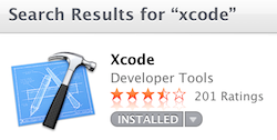 Homebrew depends on Xcode.