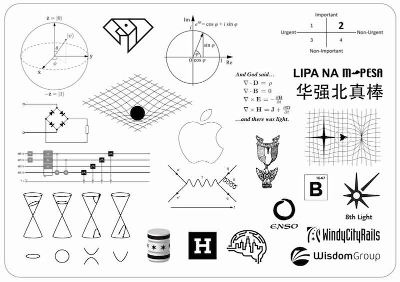 MacBook laser engraving - meaning of symbols