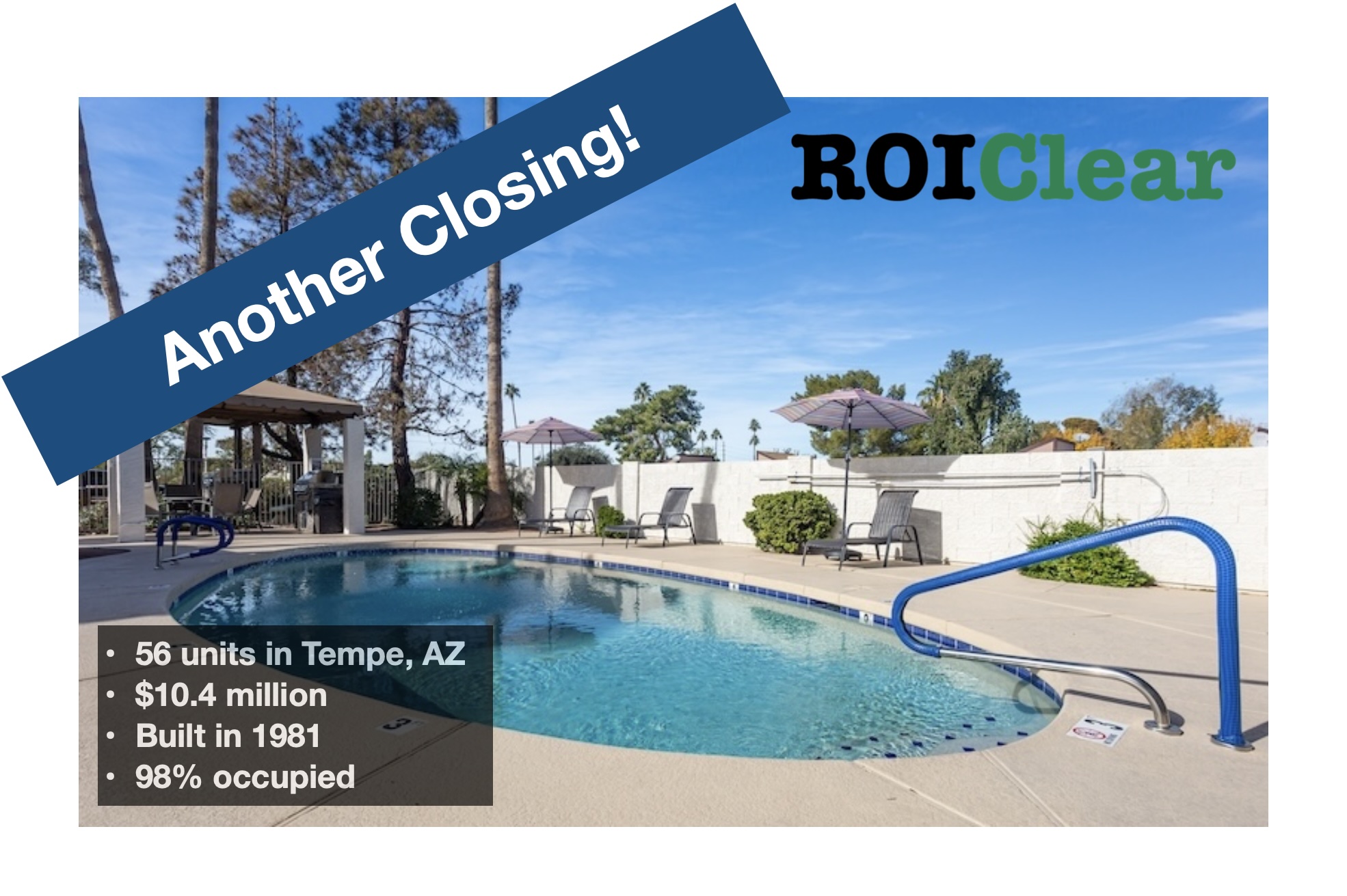 ROIClear Closing in Tempe, AZ, USA