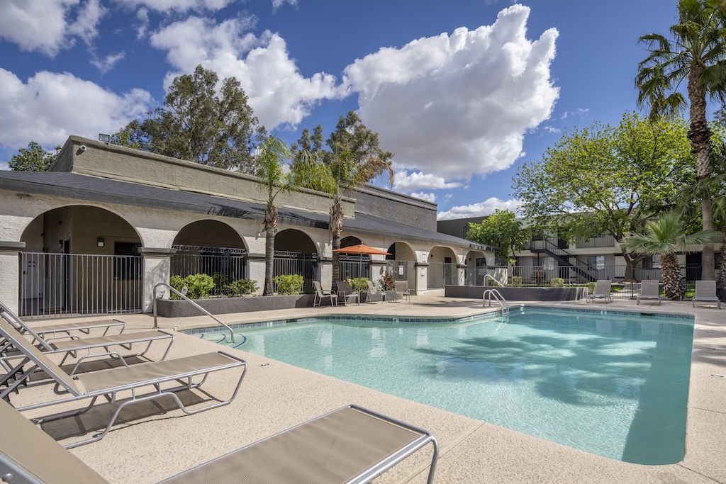 Multifamily Apartments Pool View